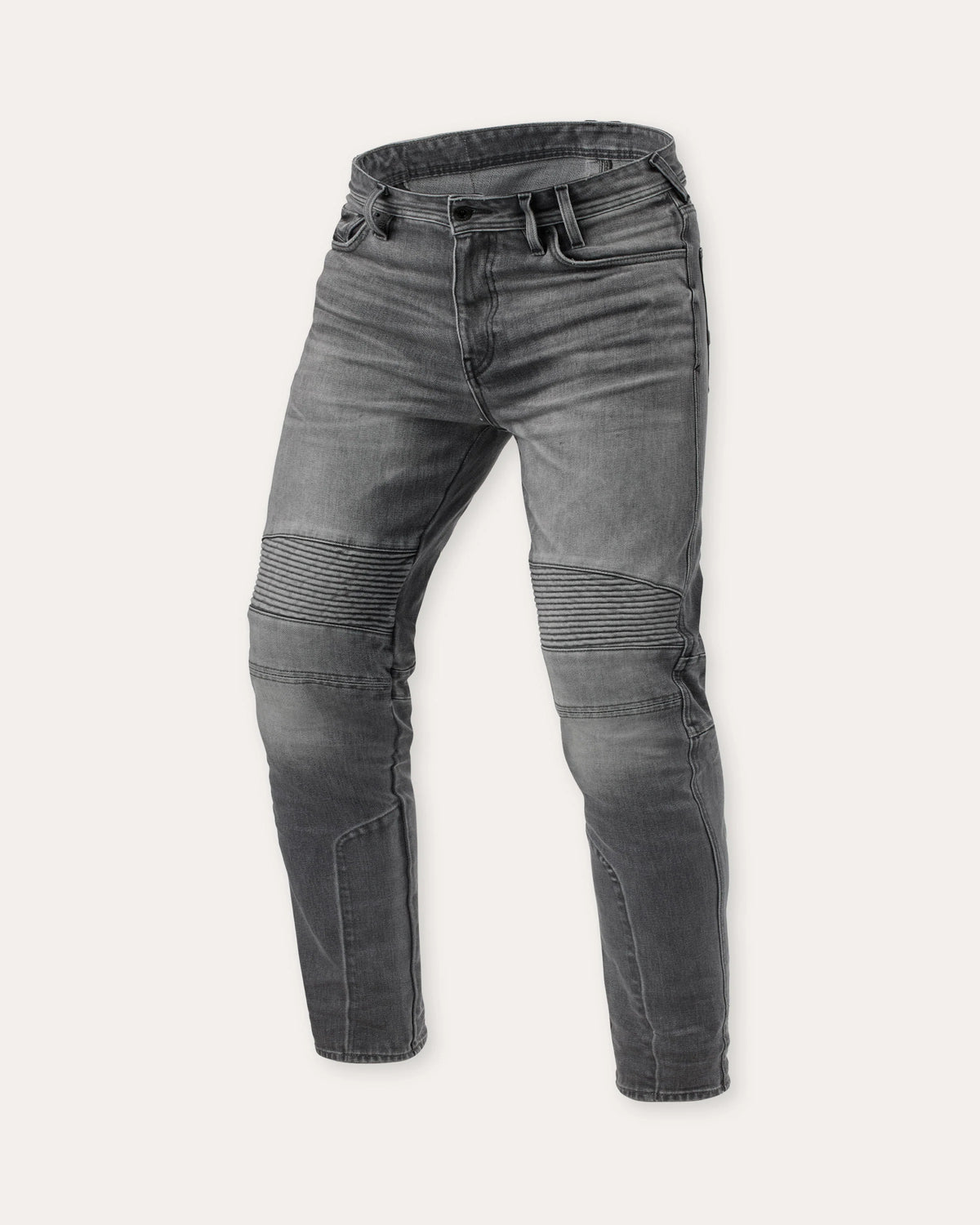 REV'IT! Moto 2 TF Medium Grey Vyriški Moto Džinsai