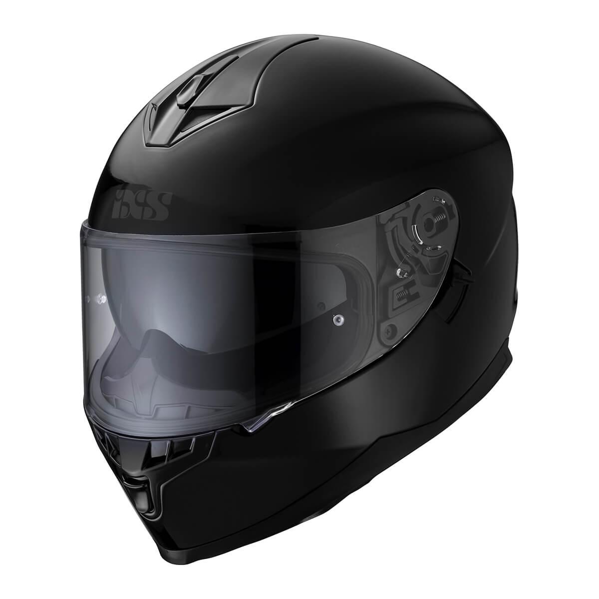 iXS1100 1.0 Black – Integralus Motociklo Šalmas M