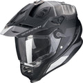 Scorpion ADF-9000 AIR Desert Matt Black/Silver – Adventure Motociklo Šalmas