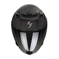 Scorpion EXO-Z1 Carbon Solid Black atviras motociklininko šalmas