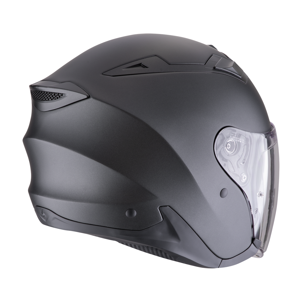 Scorpion EXO-Z1 Matt Pearl Black atviras motociklininko šalmas
