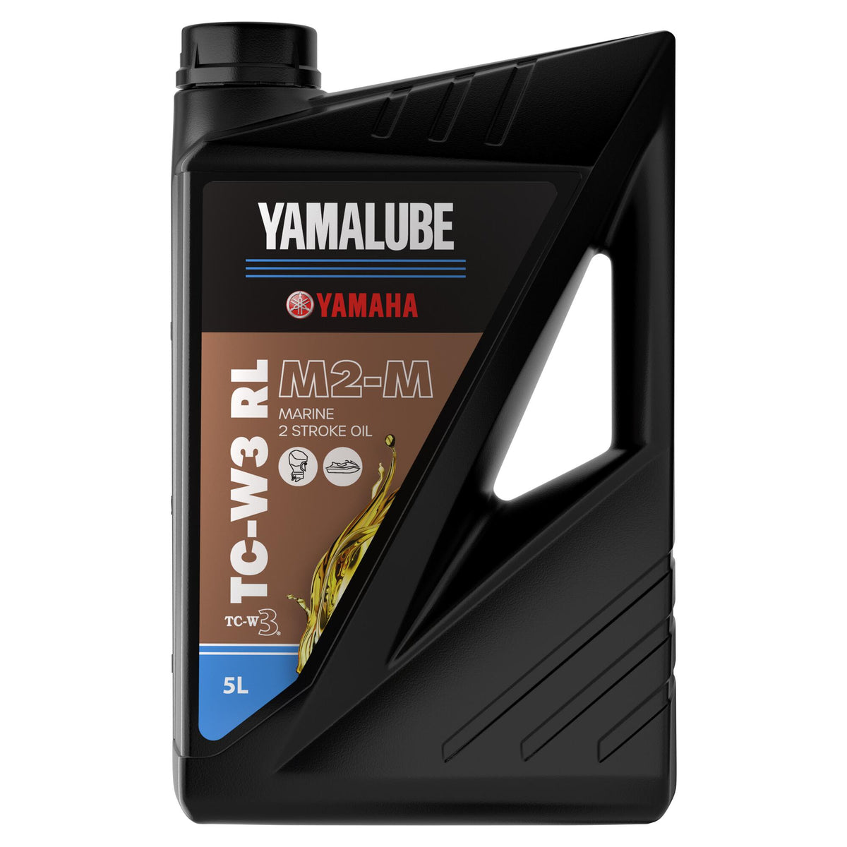 YAMALUBE M2-M Jūrinė 2 taktų alyva TC-W3-RL 5L