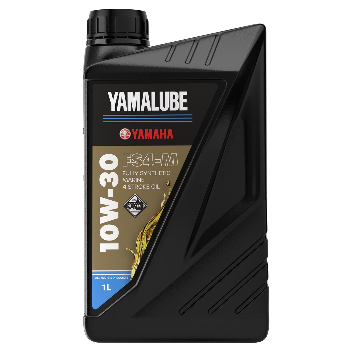 YAMALUBE FS4-M 10W-30 Visiškai sintetinė vandens transporto priemonių alyva FC-W 1L