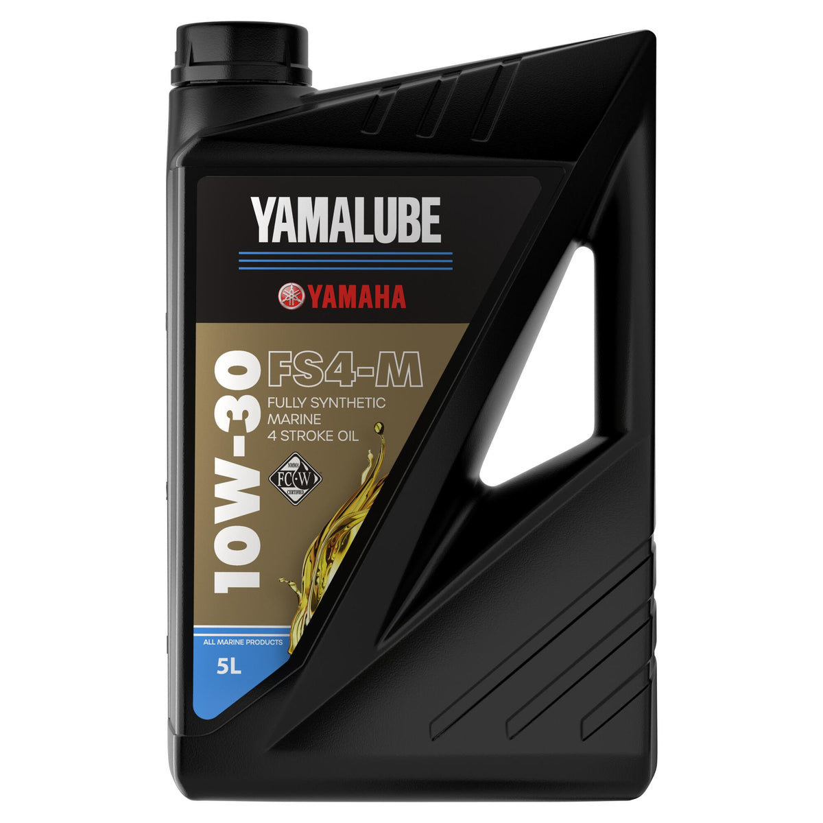 YAMALUBE FS4-M 10W-30 Visiškai sintetinė vandens transporto priemonių alyva FC-W 5L