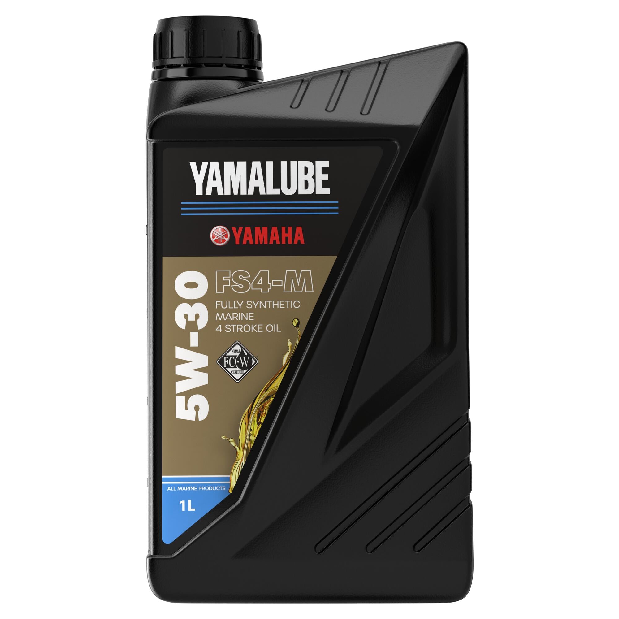YAMALUBE FS4-M 5W-30 Visiškai sintetinė jūrinė alyva FC-W 1L
