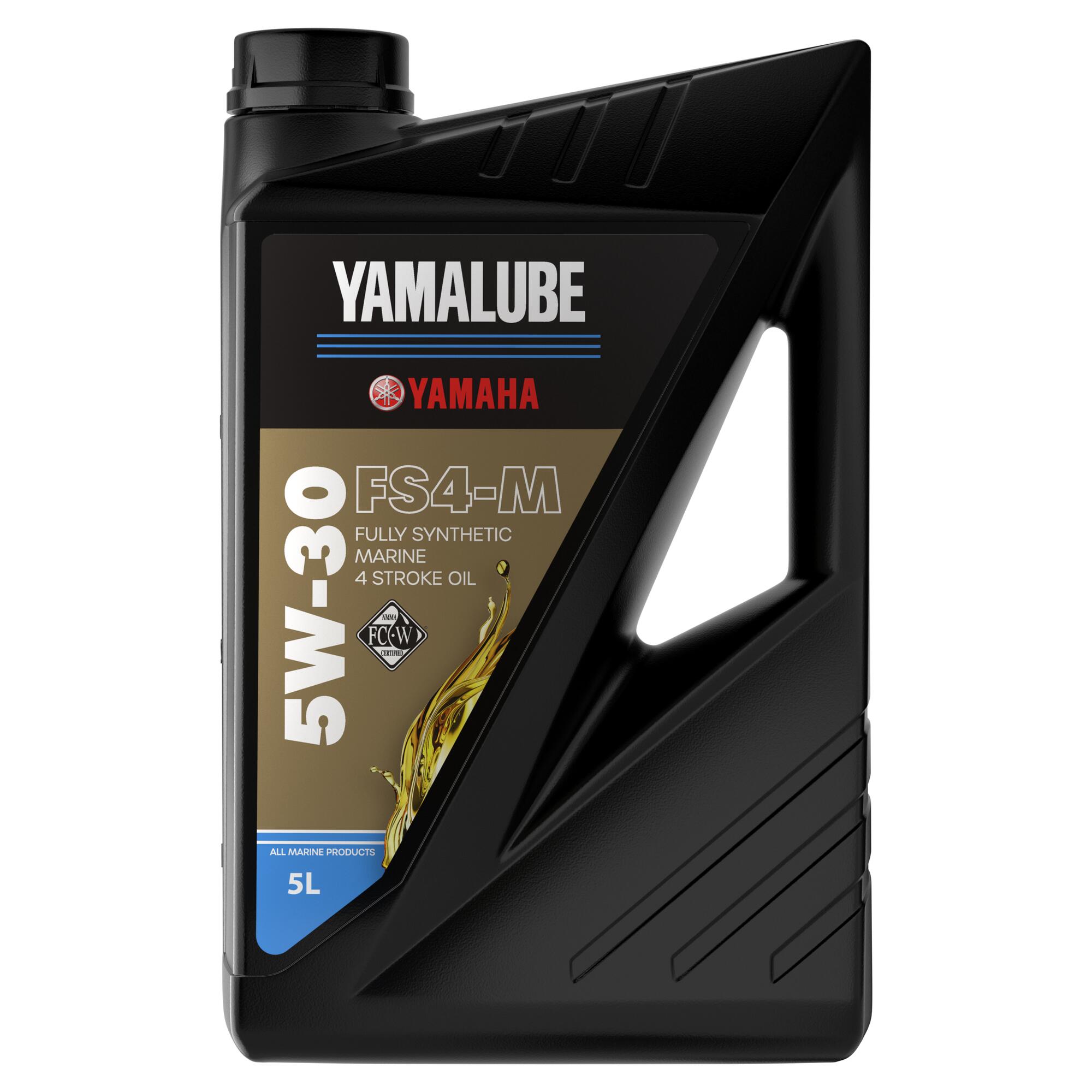 YAMALUBE FS4-M 5W-30 Visiškai sintetinė jūrinė alyva FC-W 5L