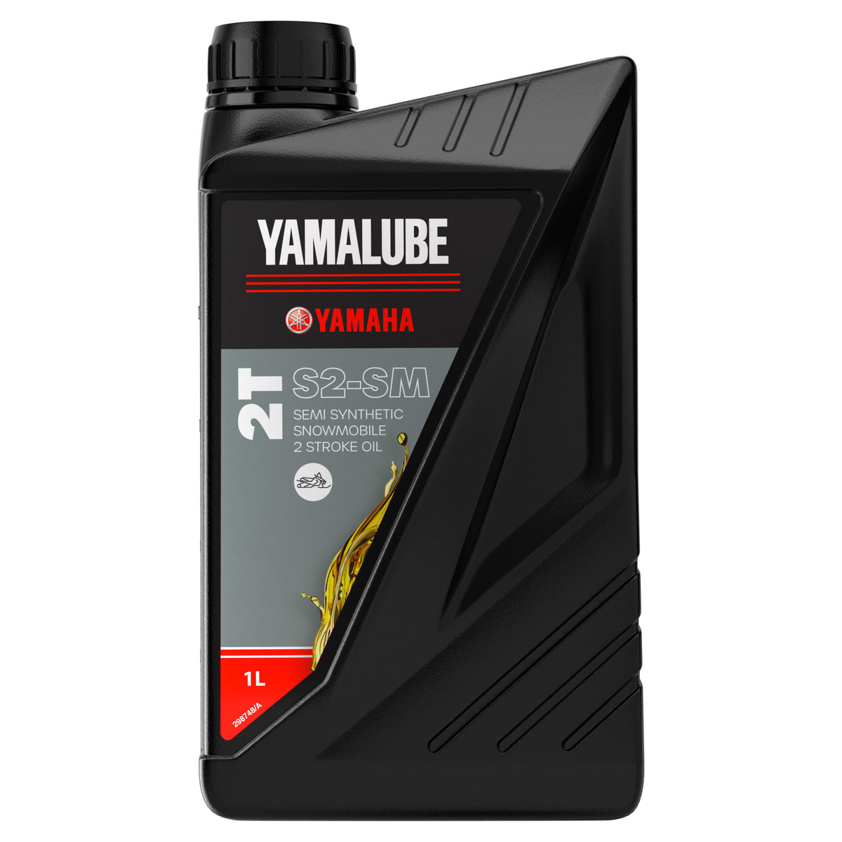 YAMALUBE S2-SM Pusiau sintetinė sniego motociklų alyva 1L