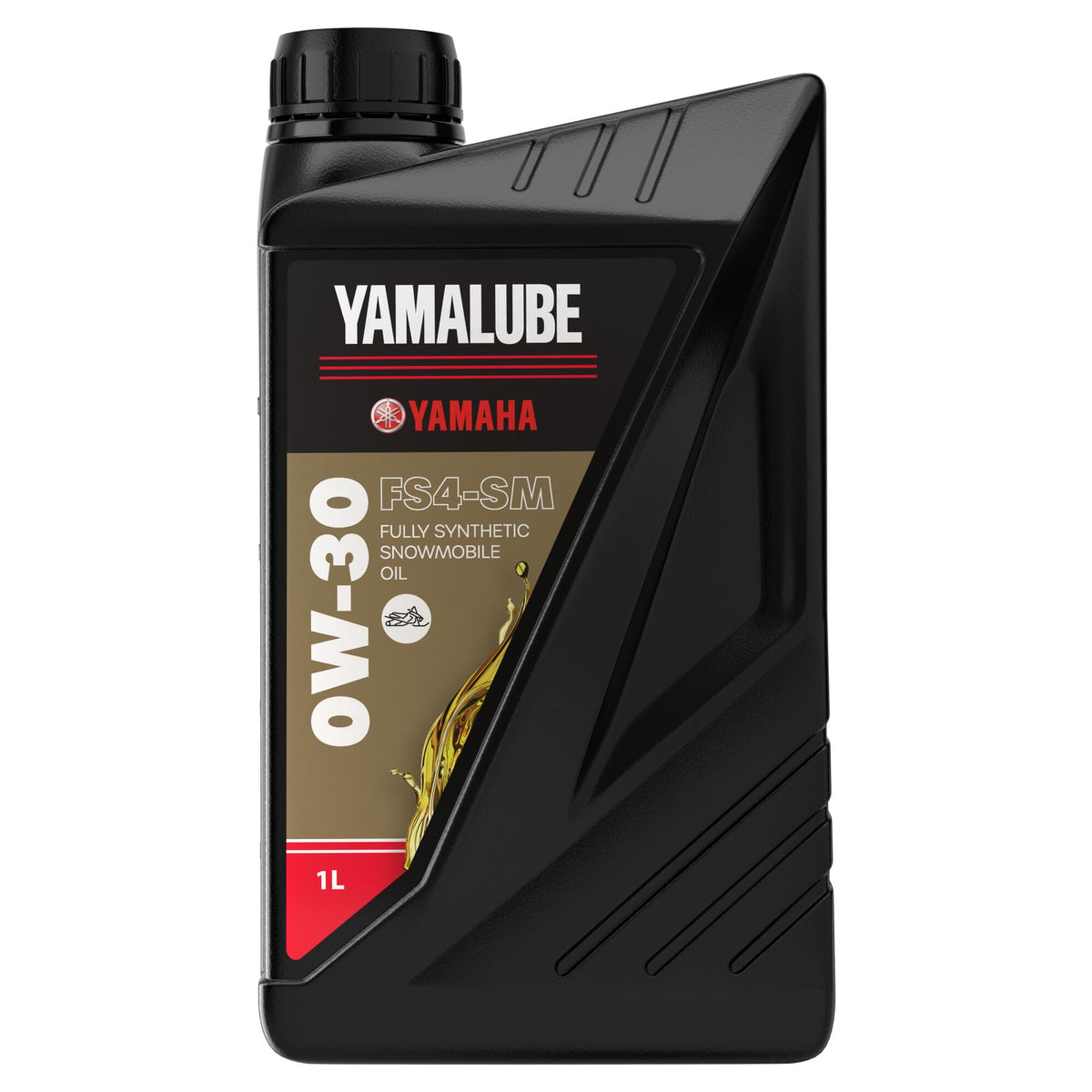 Yamalube FS4-SM 0W-30 Visiškai sintetinė sniego motociklų alyva