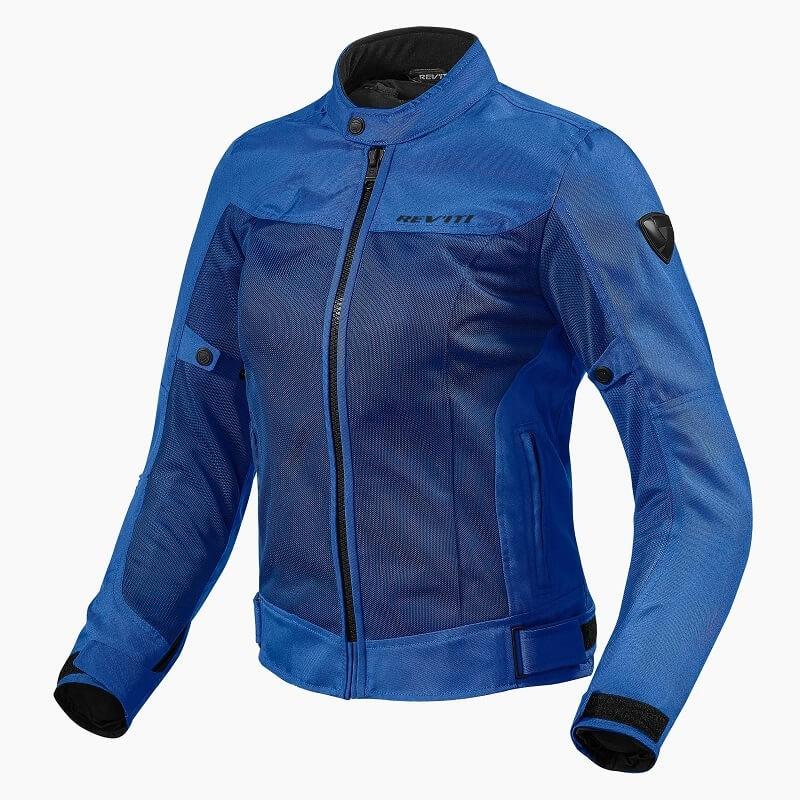 REV'IT! Eclipse Ladies Blue moteriška vasarinė motociklininko striukė