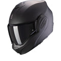 Scorpion EXO-TECH EVO Matt Black – Modulinis Motociklo Šalmas