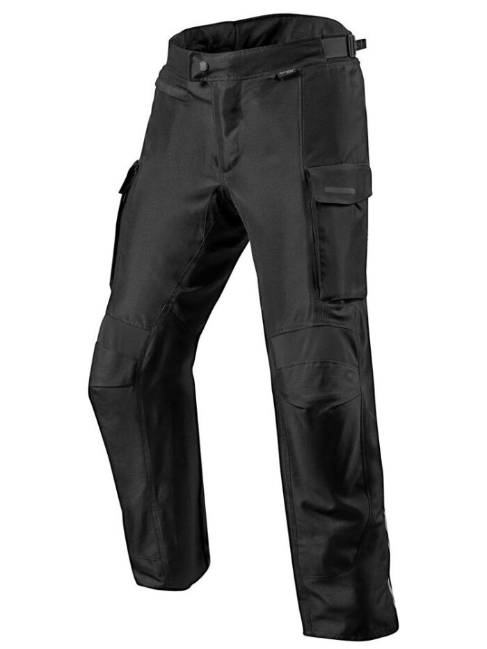 REV'IT! Outback 3 Motociklinės Kelnės Black