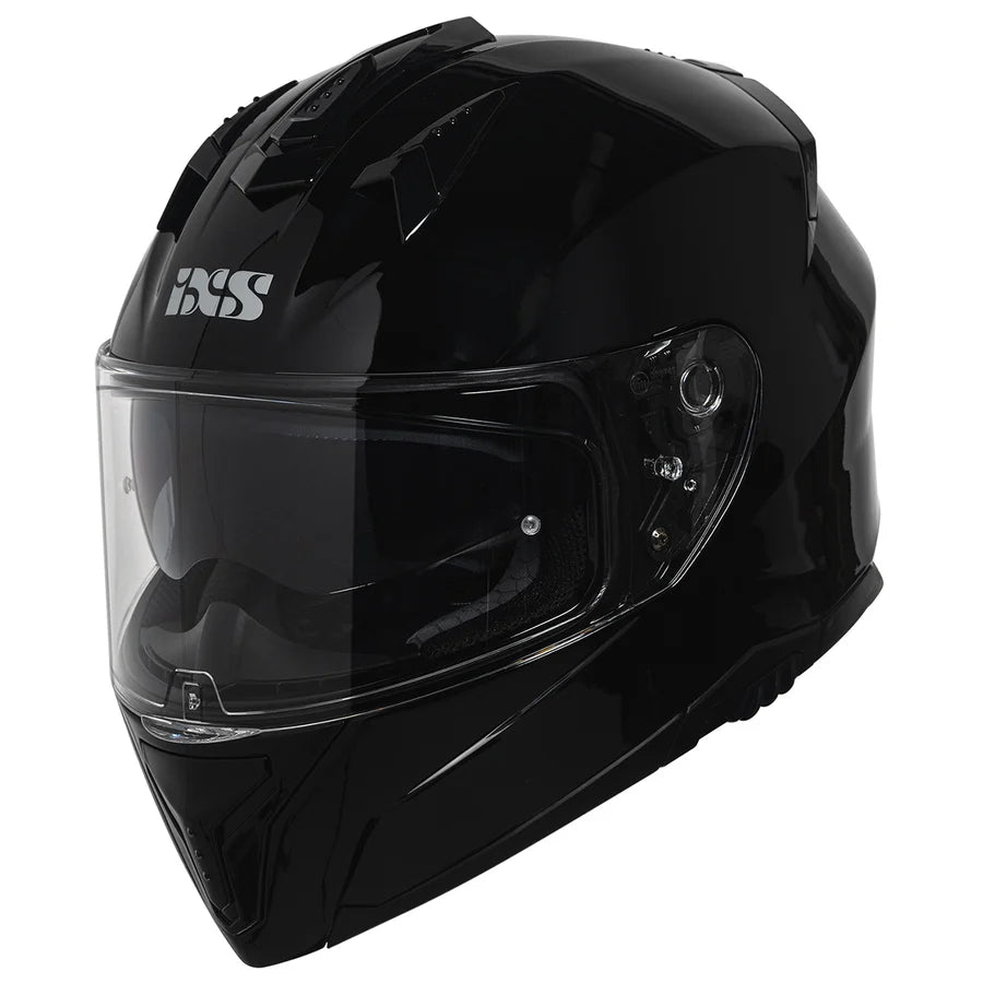 iXS217 1.0 Black – Integralus Motociklo Šalmas