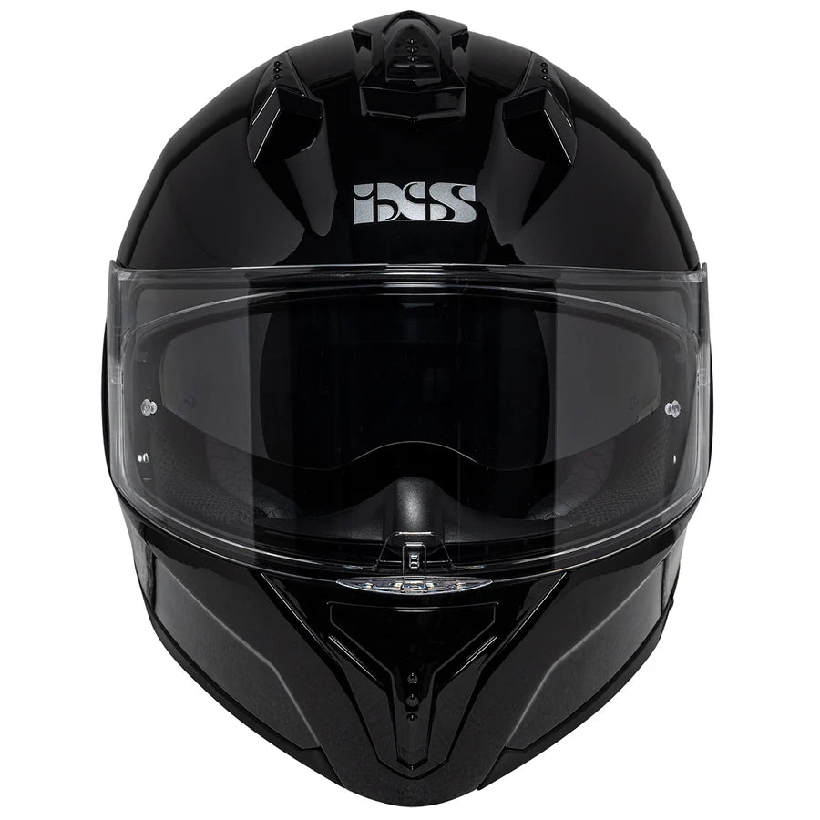 iXS217 1.0 Black – Integralus Motociklo Šalmas