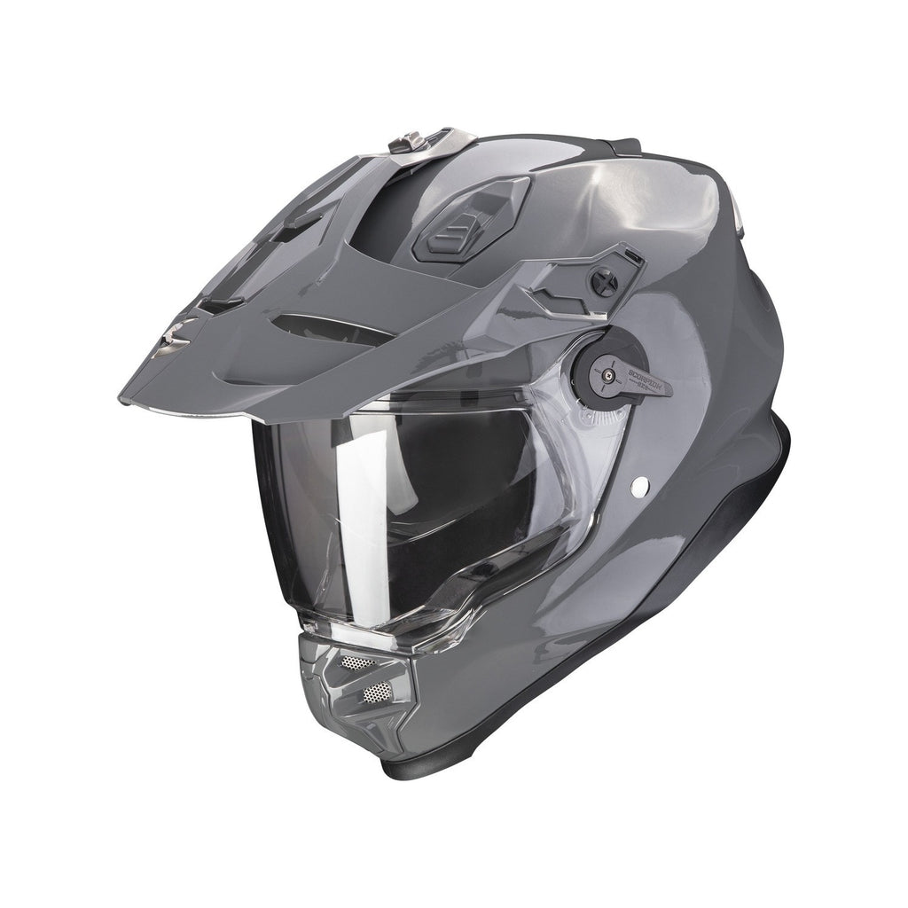 Scorpion ADF-9000 AIR Solid Cement Grey  – Adventure motociklo šalmas