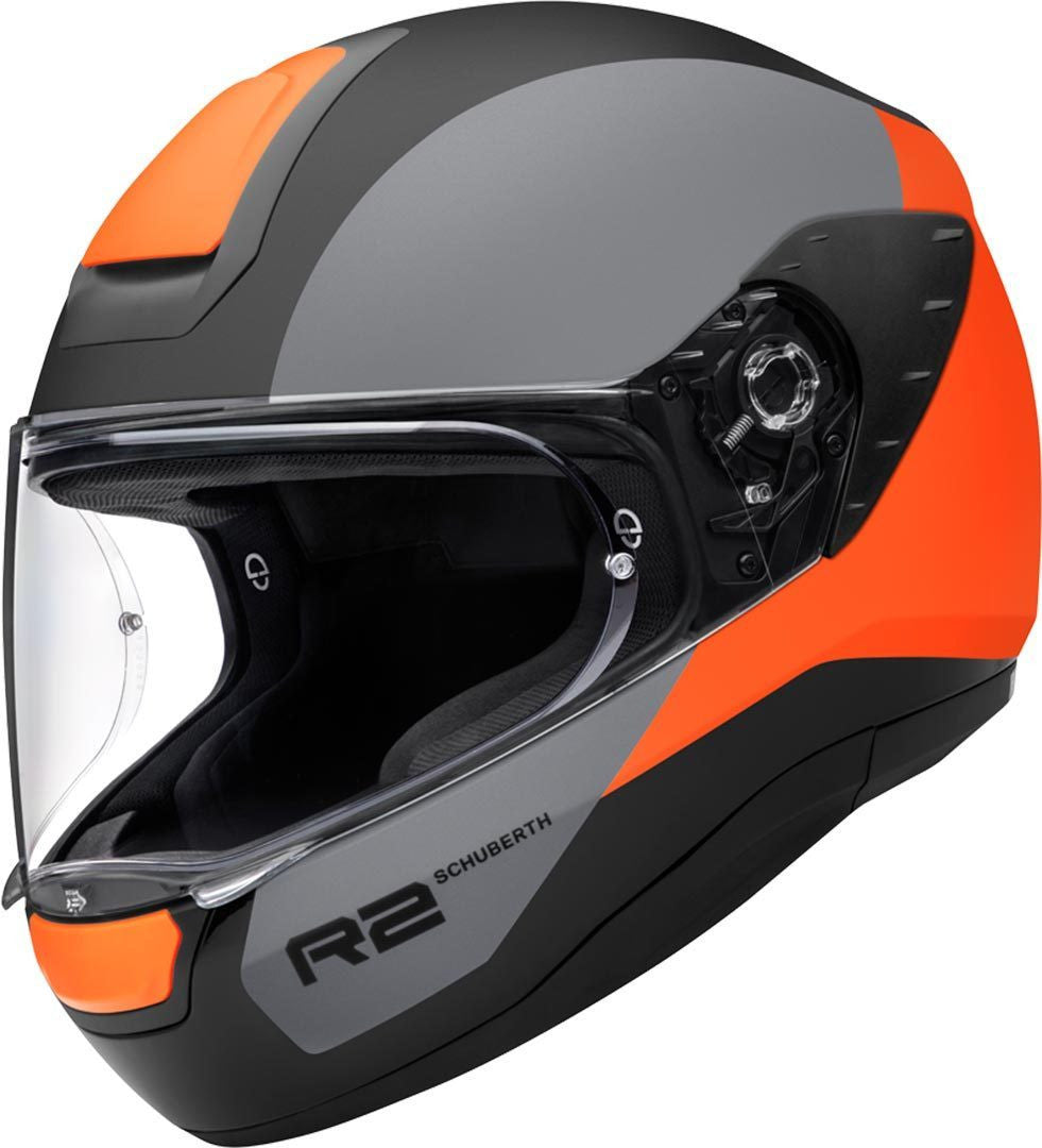 Schuberth R2 Traction Orange integralinis motociklininko šalmas