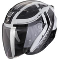 Scorpion EXO-230 PUL Grey-Black atviras motociklininko šalmas
