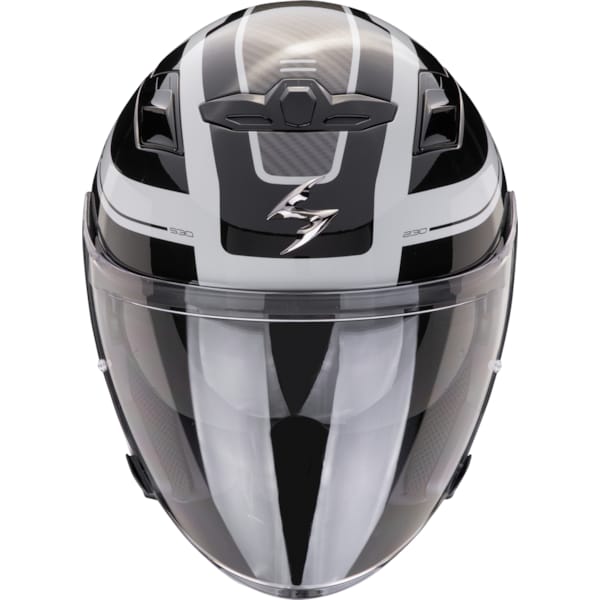 Scorpion EXO-230 PUL Grey-Black atviras motociklininko šalmas