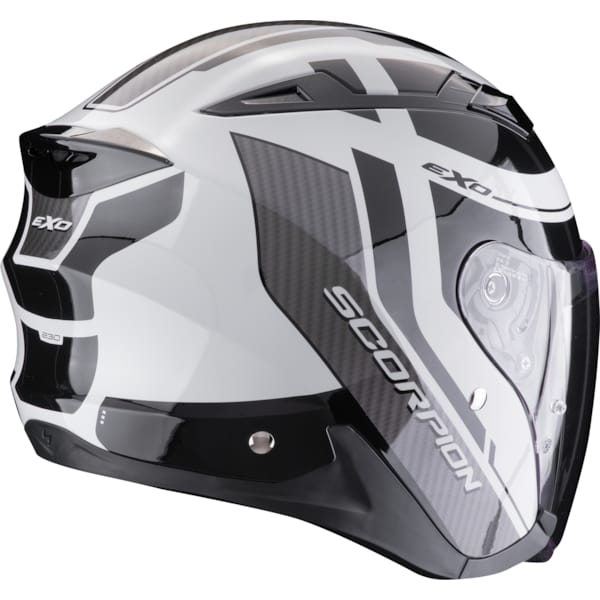 Scorpion EXO-230 PUL Grey-Black atviras motociklininko šalmas