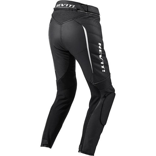 REV'IT! Xena Ladies Long Odinės Motociklinės Kelnės Juodos