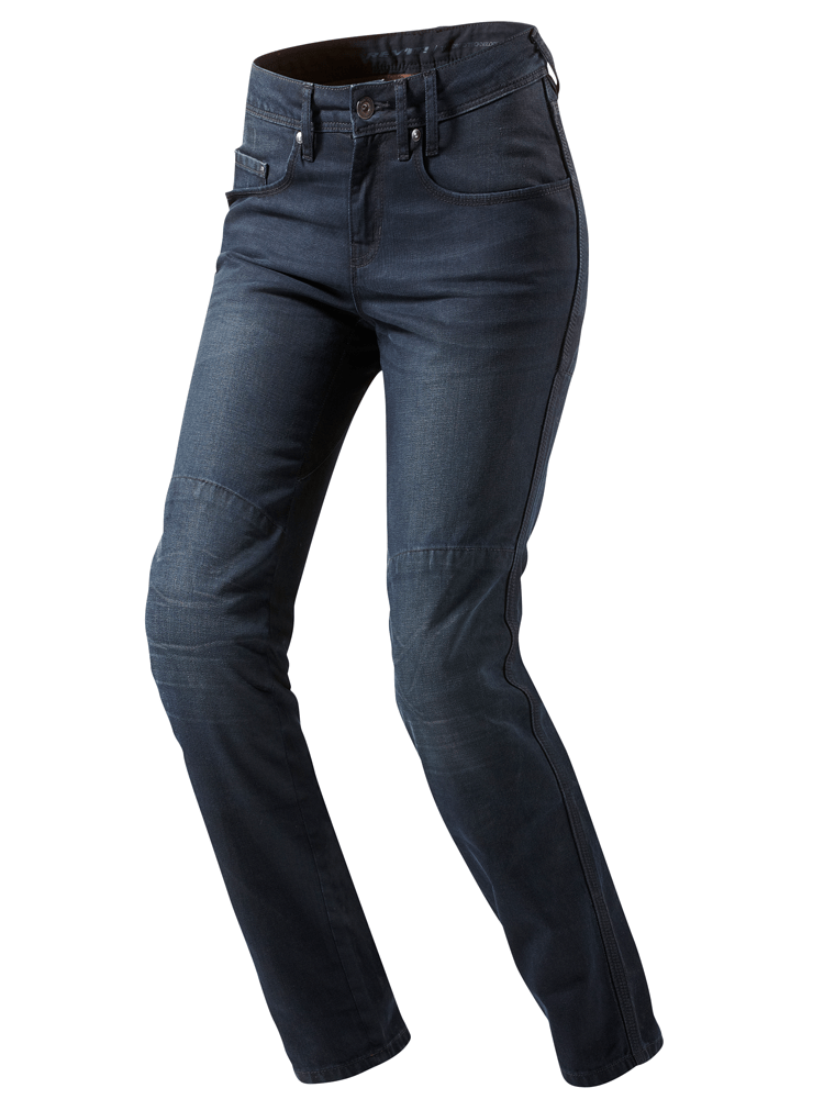 REV'IT! Broadway Ladies Motocikliniai Džinsai Dark Blue