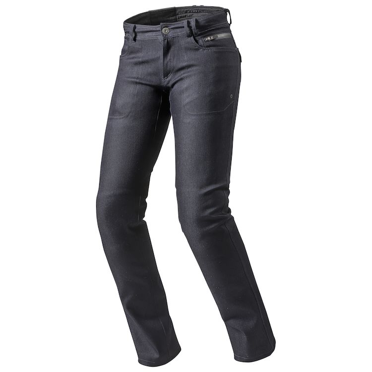 REV'IT! Orlando H2O Ladies Motocikliniai Džinsai Black
