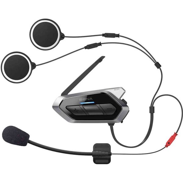 SENA 50R – MOTOCIKLININKŲ PASIKALBĖJIMO ĮRANGA SU HARMAN KARDON GARSO SISTEMA