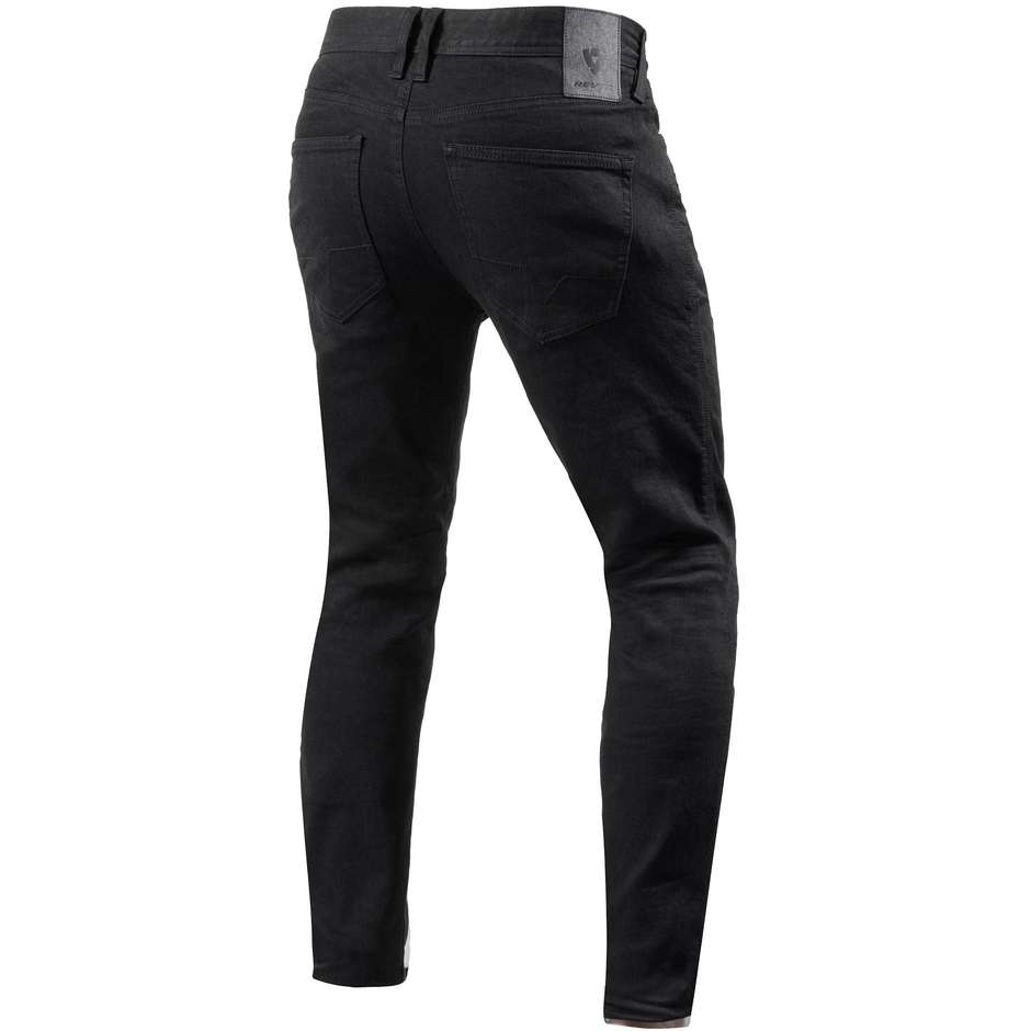 REV'IT! Jackson 2 SK Black Motocikliniai Džinsai