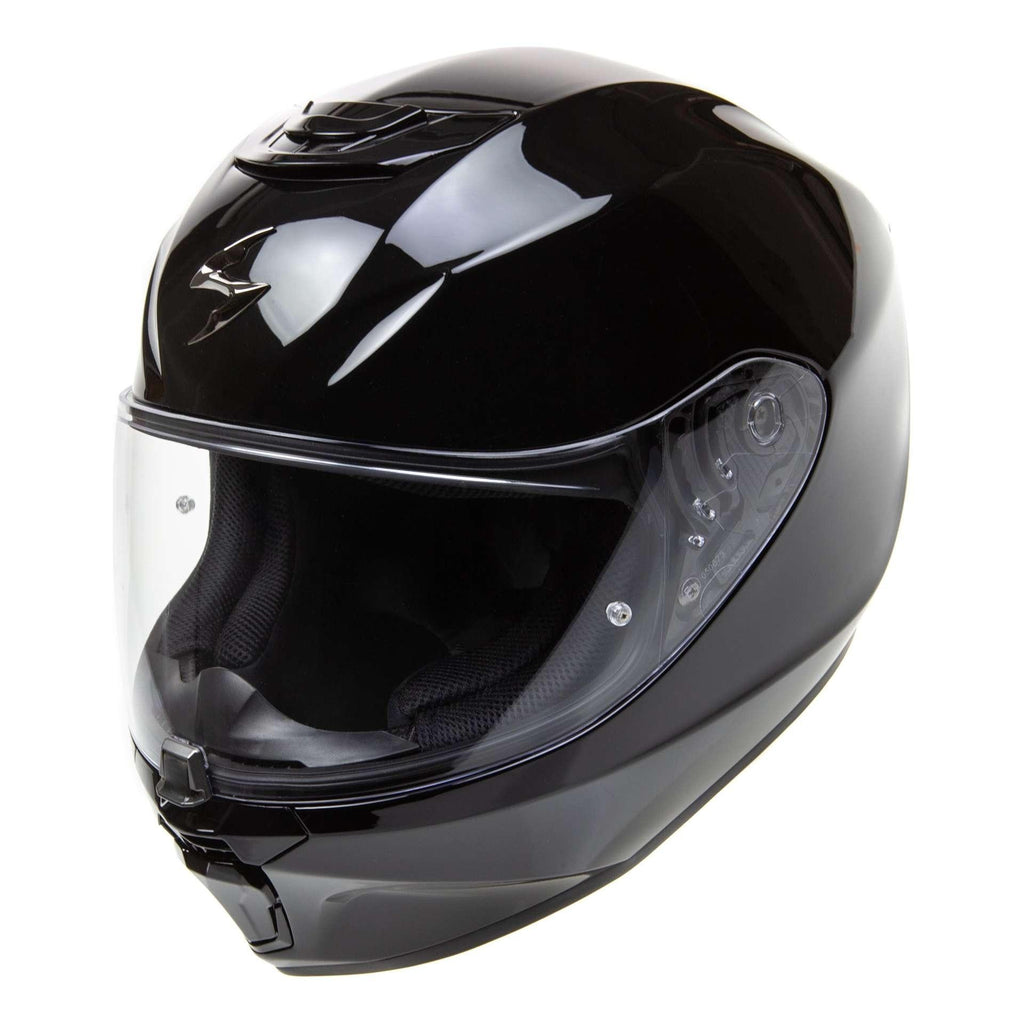 Scorpion EXO-391 Solid Black  – motociklo šalmas