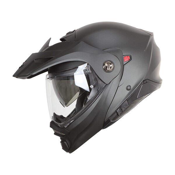 Scorpion ADX-2 Matt Pearl Black  – modulinis motociklininko šalmas